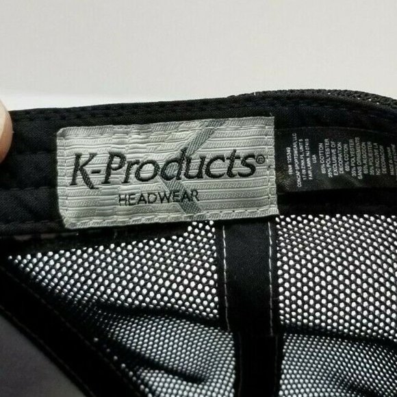 Tractor Supply Co Logo Men's Black K-Produce Trucker Hat Cap Strapback Farm - Picture 5 of 6